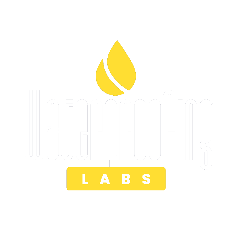 Waterproofing Labs Yellow and white Logo